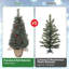 3' H Lighted Artificial Christmas Tree