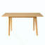 Table de salle à manger Rustic Farmhouse - Structure en bois massif, table à manger moderne minimaliste pour la cuisine, la salle à manger, le salon-2073728017