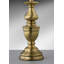 Lampe de table en laiton antique satiné 30 po Balustrade-845156316