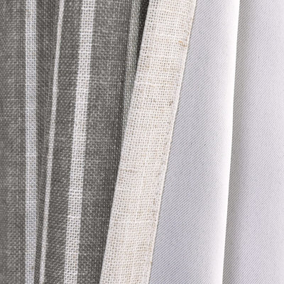 Akhill Striped Tailored Window Valance