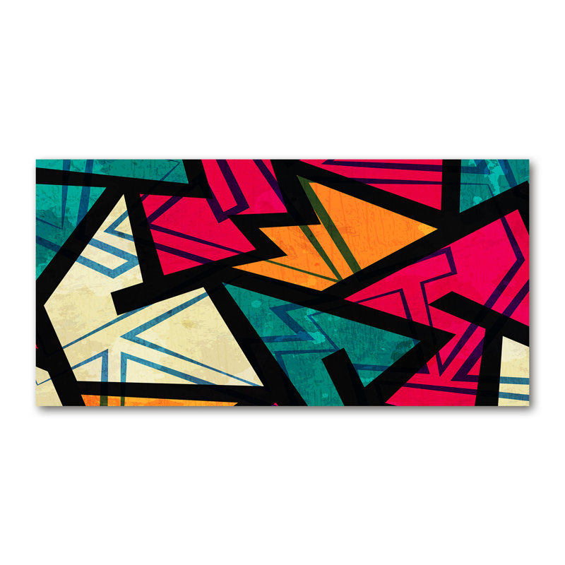 Geometric Background - Wrapped Canvas Print