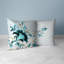 Oreiller réversible intérieur / extérieur Damask Hue-101128631-101128632