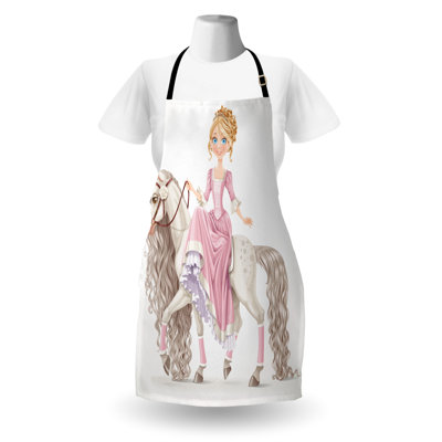 Caricature de tablier féminin Bungalow Rose