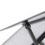 Aluminium de serre vidaXL 66,5 po x 22,8 po x 79,5 po-2021562403