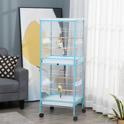 Grande cage à oiseaux avec 1,7 pi Largeur pour envergure