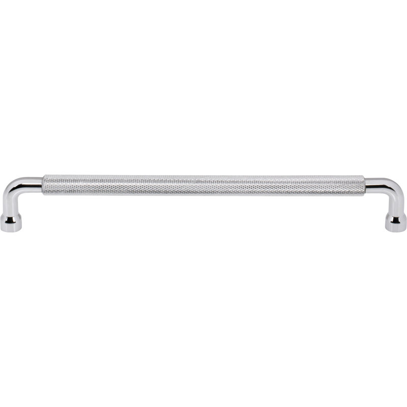 Garrison Bar Pull, Polished Chrome, 8 13/16" Center To Center