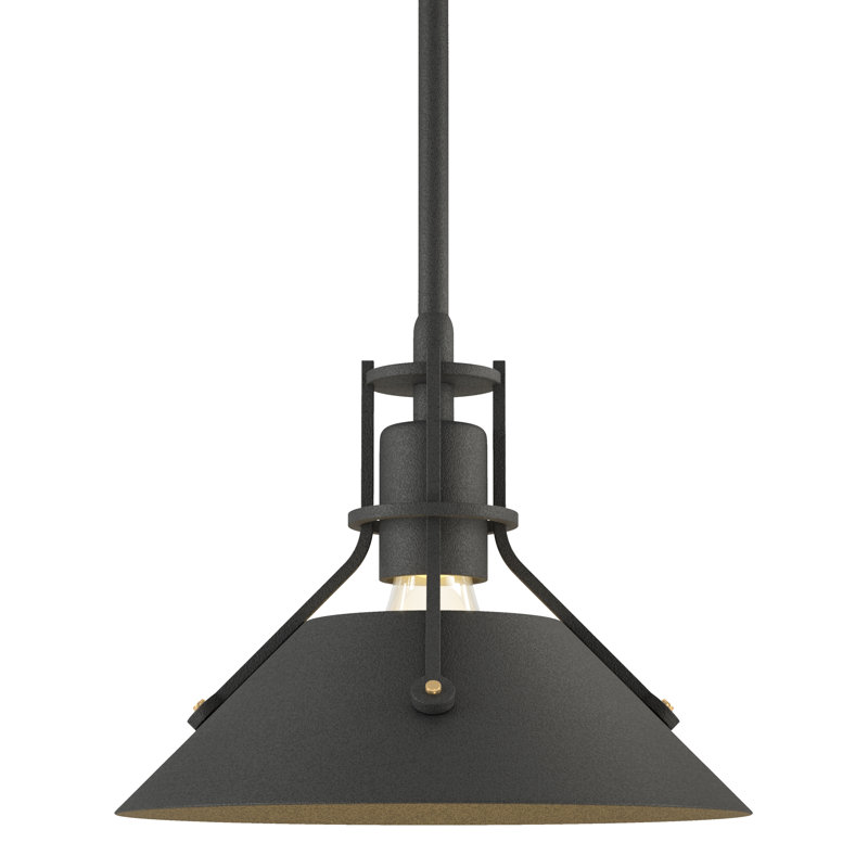 Henry 1 - Light Single Cone Pendant, Natural Iron, Natural Iron