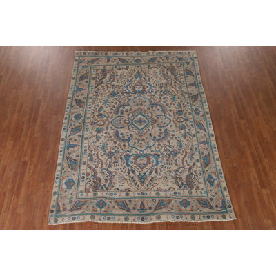Over-Dyed Traditional Area Rug 7x9