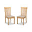 Side chair Set Rutland of Solid Wood