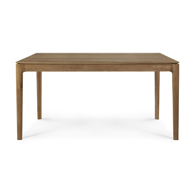 Bok Solid Wood Dining Table, 30"H x 63"L x 31.5"W, Brown
