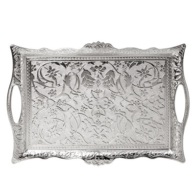Crystalia USA Glass Tray