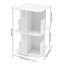 Jimenes 26"H X 15.4"W 2-tier Desktop/Corner Rotating Bookcase/Display Stand Organizer-594794270