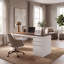 Bureau 55 po avec 3 tiroirs-802693735