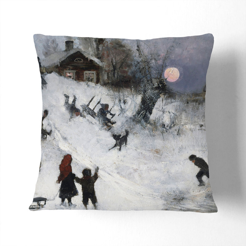 Square Cushion, Black, 55cm H x 55cm W x 20cm D