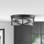 Parvin Glass Flush Mount