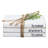 Gainz Text & Numbers Decorative Book