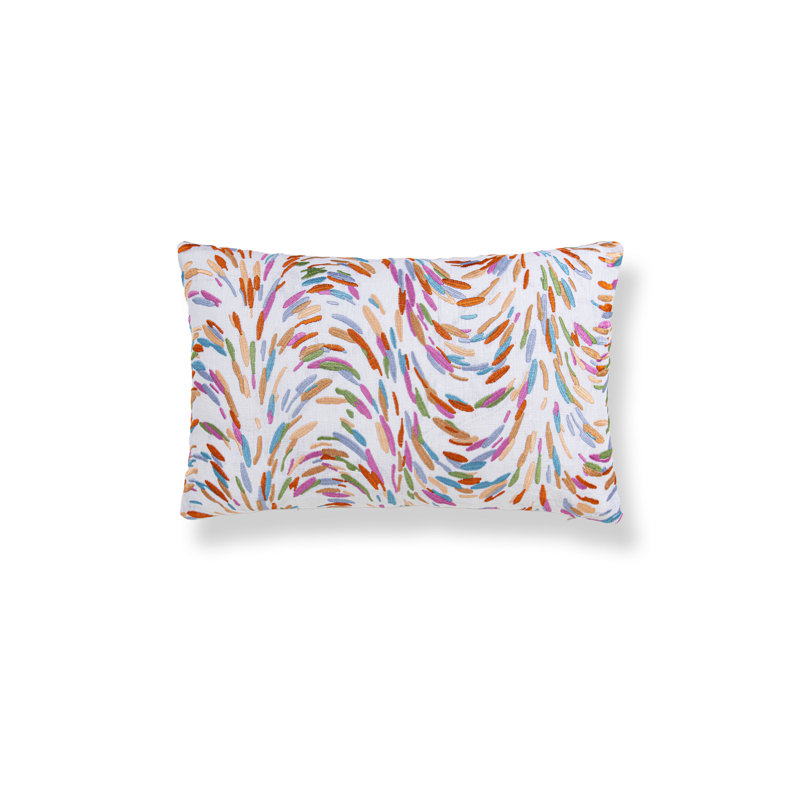 Coussin à broderie fontaine, Pêche