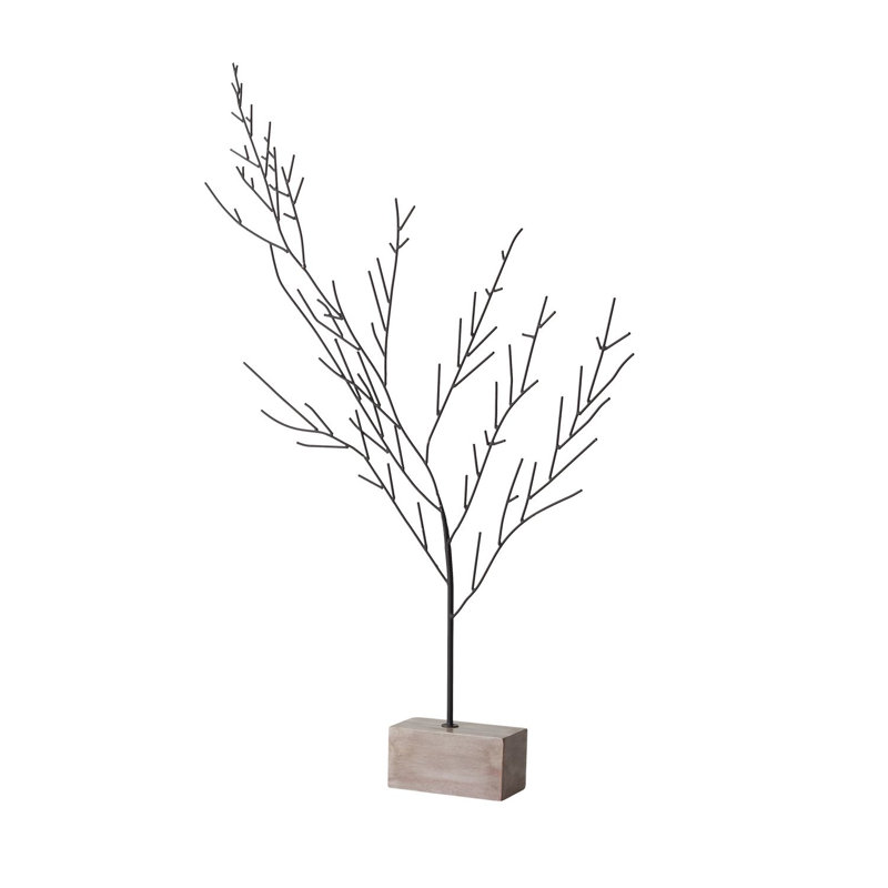 Christmas Tabletop Tree, 34.5" H x 19.5" W x 3" D