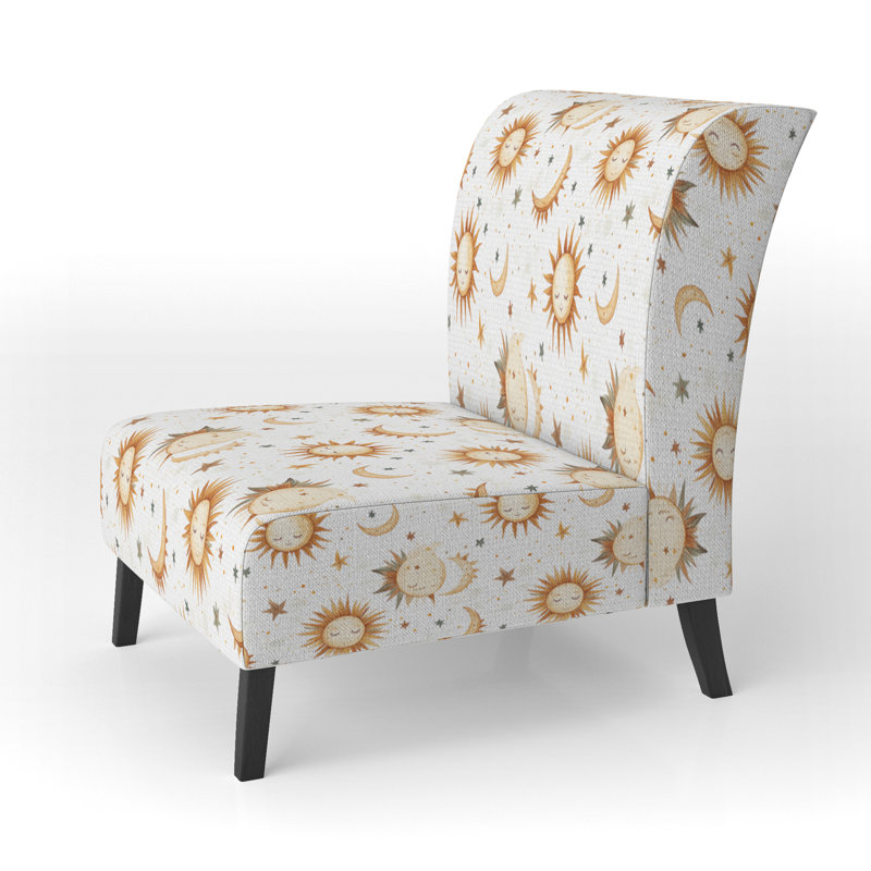 Fauteuil de chambre Starburst, Pantoufle sans accoudoirs