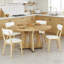 Table de salle à manger ronde moderne (sans la chaise)