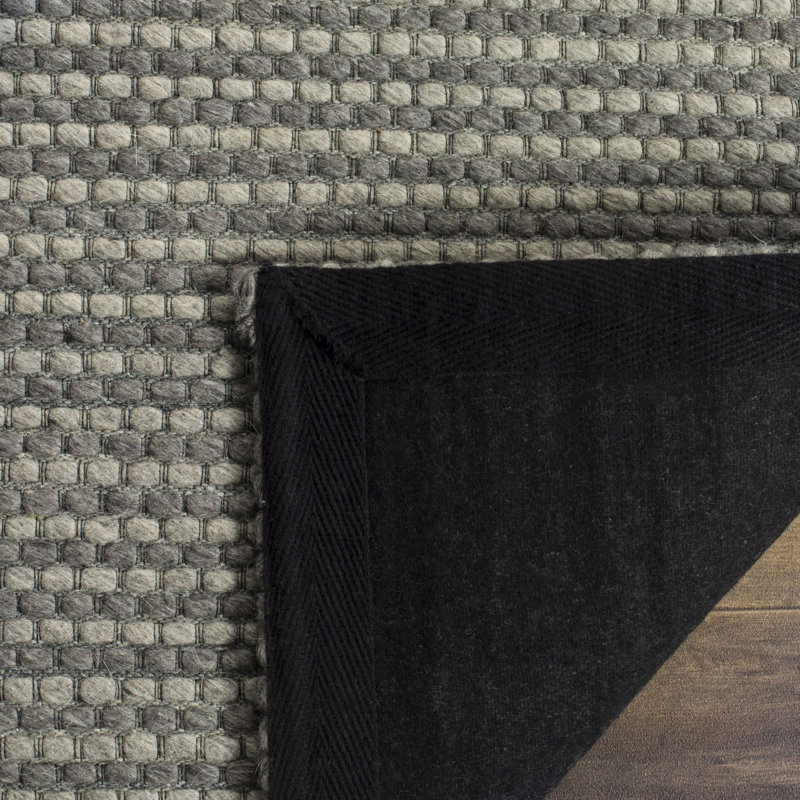 Hand-Woven Geometric Rug Merkley, Tapis de couloir 2 pi 3 po x 8 pi