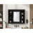 35'' X 28'' Wall Mounted Bathroom Storage Cabinet, Medicine Cabinet, Modern Bathroom Wall Cabinet With Mirror, Mirror Cabinet With 6 Open Shelves (Not Include Bathroom Vanity )-1150703926