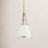 Lodi 4-Light Dimmable Fabric Cone Pendant-1829598408
