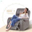 Fauteuil inclinable en similicuir pour canapé