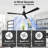 52" Modern 3-Blade Propeller Ceiling Fan without Lights, Remote Control Included, 5"/10" Downrods,-1826457525
