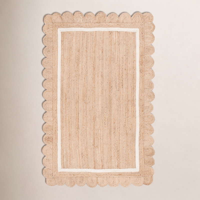 Inaki Jute/Sisal Area Rug, Rectangle 5' x 8'