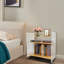 Table d'appoint d'appoint avec base en bambou-98284318