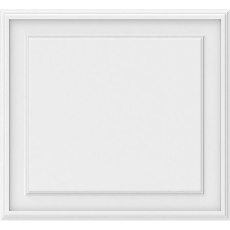 Legacy Raised Decorative Wall Panel, 22"H x 24"W x 0.63"D