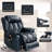 Saidee Faux Leather Dual Motor Power Lift Recliner with Heat and Massage -976629474