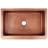 33" Fiona Hammered Copper Farmhouse Sink