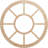 22"OD x 8"ID x 1/4"T Grace Wood Fretwork Pierced Ceiling Medallion, Hickory-63412129-63412139