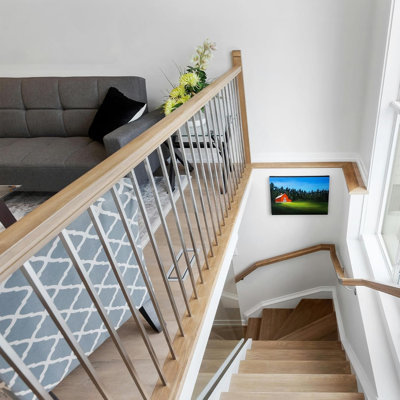 30 pièces de barreaux d'escalier carrés en métal 44 '' x 1/2 po