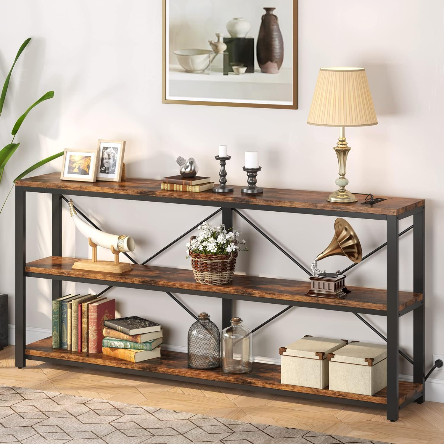 17 Stories Ardea 71'' Console Table & Reviews | Wayfair