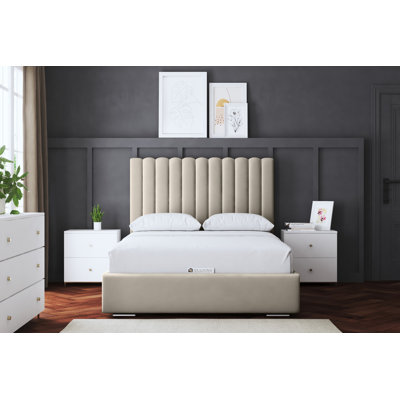  Panel Bed with Headboard