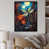 Black Floater Framed