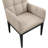 Adrian Vegan Leather Dining Arm Chair-58339048-58339055
