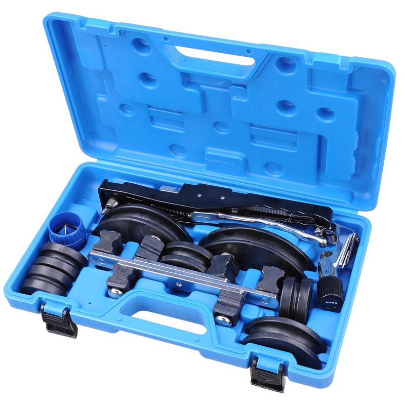Yescom 1/4" To 7/8" Tubing Bender Kit Refrigeration Ratchet Bending Tool Pipe Cutter