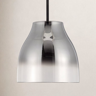 Single Light Glass Dimmable LED Pendant