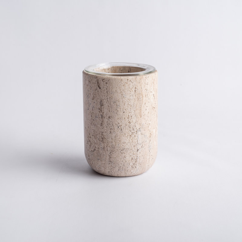 Ensemble d'accessoires de salle de bain en marbre