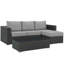 Ensemble modulaire d'extérieur Sunway 3 pièces Modway-38631775