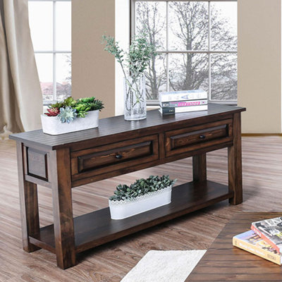 Console en bois massif Desiree