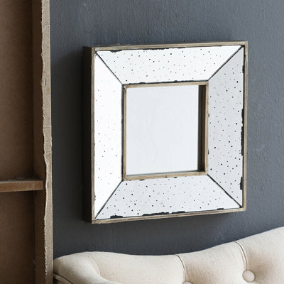 Traditional 16.5X24" Mirror Or Tray, Crystal-Clear Glass Reflection, Expands Room Visual, 7.3Lbs, Silver, Wood Stunning Transforms Room,