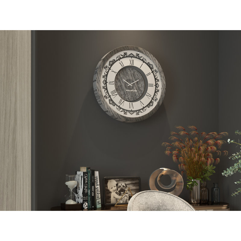 Falkville Wood Wall Clock