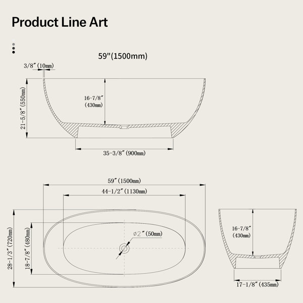 Dimensions du produit