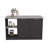 Kitchen Island Padua, Kitchen, Black / Onyx