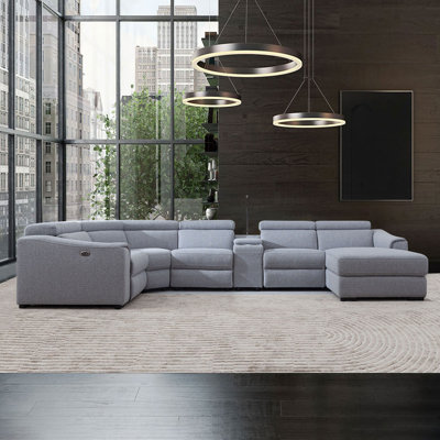 Fromma 6 - Piece Upholstered Sectional by Hokku Designs